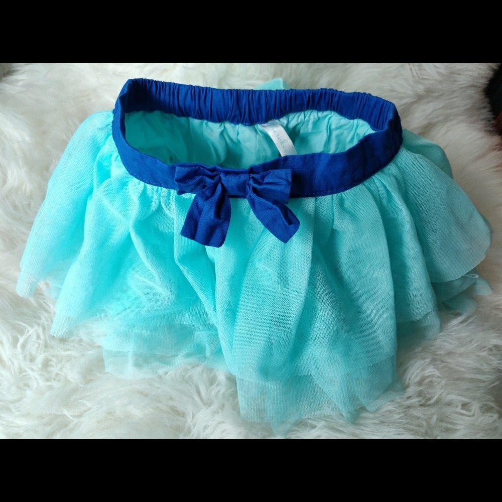 Turquoise Blue baby/infant tutu 12M